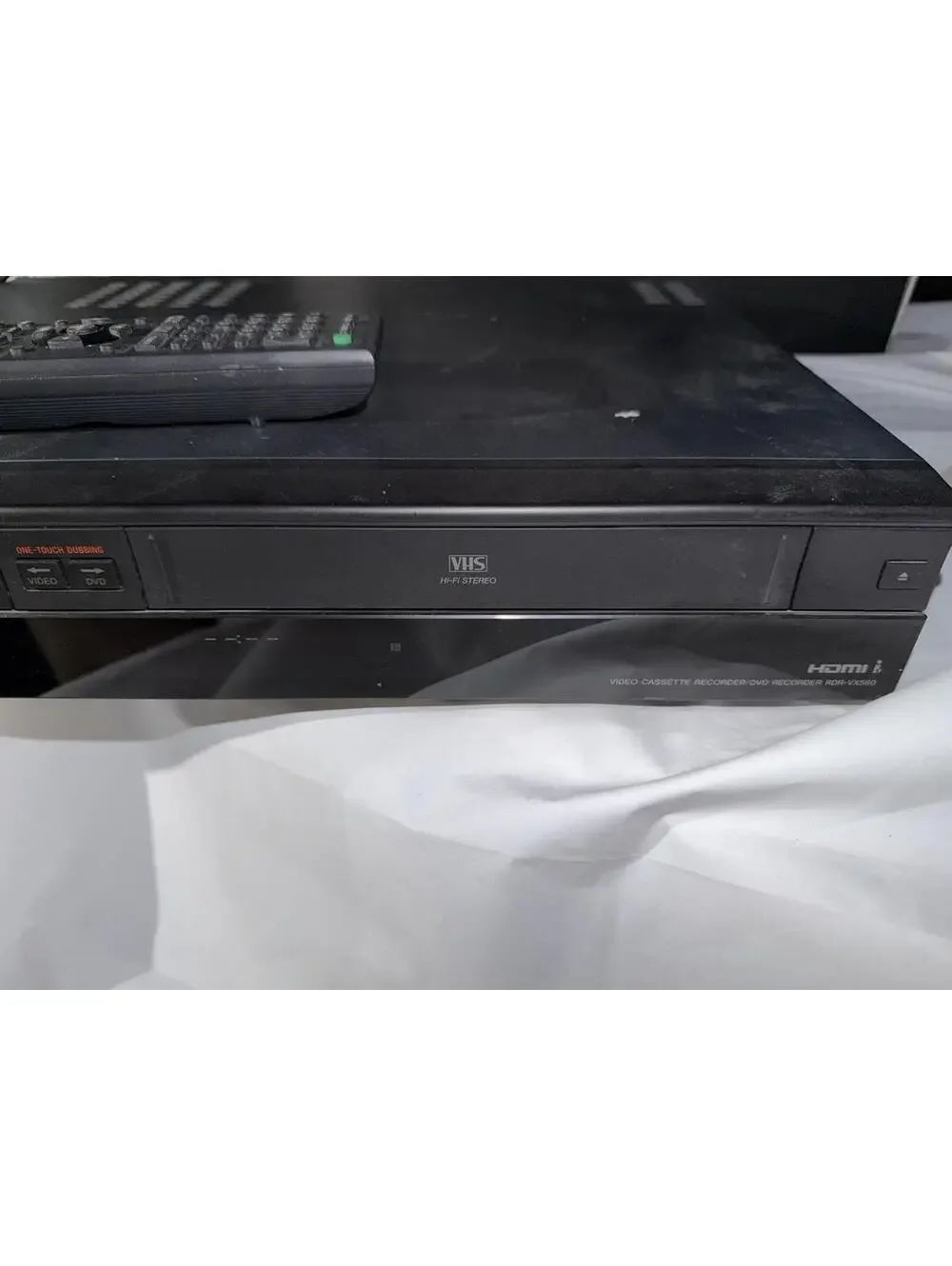 Sony RDR-VX560 DVD Recorder VCR Combo Player HDMI 1080p - Tested- Combo Remote